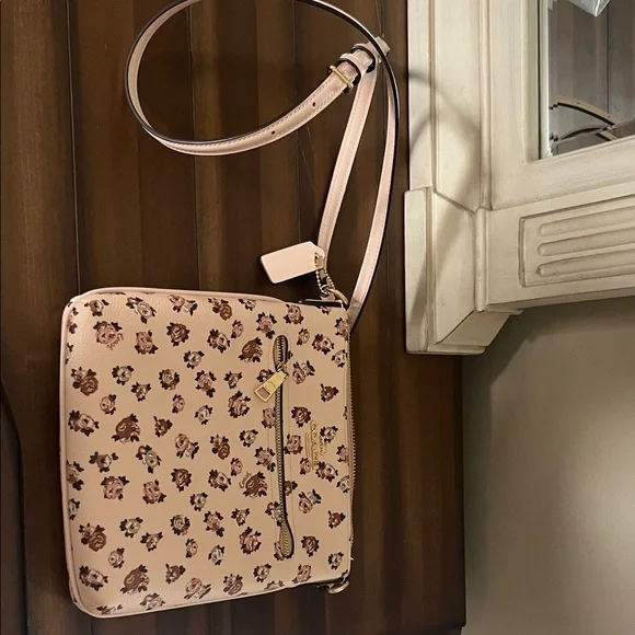 Coach Blush Floral Crossbody Bag - Picture 3 of 4